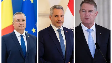 Klaus Iohannis și Nicolae Ciucă, discuții cu Nehammer pentru aderarea României la Schengen