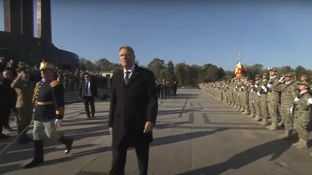Klaus Iohannis, de Ziua Armatei: ”Trebuie să rămânem ferm angajaţi în sprijinirea dreptului Ucrainei la autoapărare în faţa agresorului”. Șeful statului anunță schimbări legislative pentru a face față dronelor rusești
