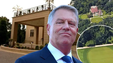 Klaus Iohannis are un mini-teren de golf şi la reședința oficială de la Vila Lac 3
