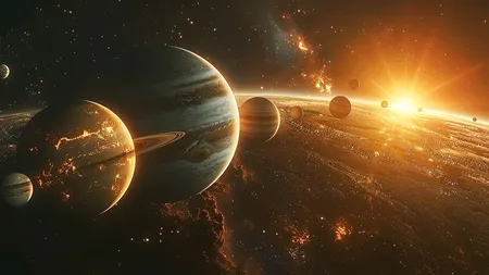 Întâlnirea TITANILOR: Soarele și norocosul JUPITER,  în armonie pe cer. Cum se schimbă VIAȚA zodiilor din  14 octombrie 2024