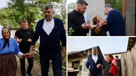 Premierul Marcel Ciolacu, impresionat de povestea a două bătrâne din satele inundate din Galați. ''E greu ca la 80 de ani să o iei de la capăt! Însă m-au surprins cu optimismul lor!''