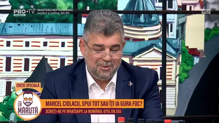 Marcel Ciolacu, la sosurile picante ale lui Măruţă. Pe cine ar arunca din barcă dintre Grindeanu şi Tudose: 