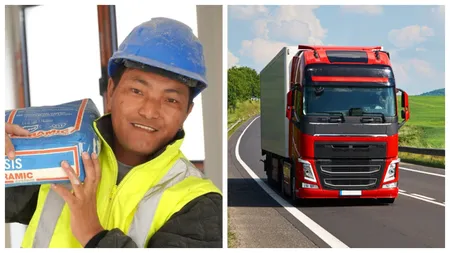 S-a triplat numărul muncitorilor străini din România. Principala lor motivație - salariul, dublu față de țara natală. Cât câștigă un șofer de TIR