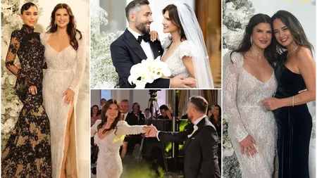 Monica Bîrlădeanu, la niciun an de la nunta cu Valeriu Gheorghiţă: 