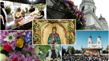 Pelerinajul la moaștele Cuvioasei Parascheva de la Iași a început. Baldachinul pe care sunt așezate spre închinare moaștele Sfintei Cuvioase, împodobit pentru al 21-lea an consecutiv de aceeași familie