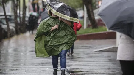 Alerte meteo de ploi și vijelii în România după valul neobișnuit de căldură. A fost emisă alertă COD GALBEN pentru 14 județe