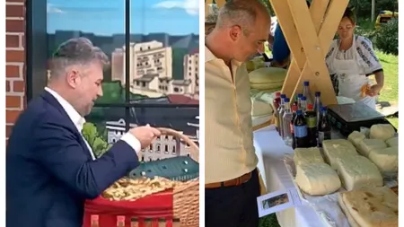 Rareş Bogdan şi covrigii de Buzău: Eu nu sunt mare covrigar, eu sunt cu slănina şi cu brânza de burduf, că eu vin din Ardeal. Soţia mea e mare mâncătoare de covrigi