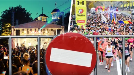 Restricții de circulație în București, în weekendul 12-13 octombrie. Străzile se închid pentru a face loc mai multor evenimente