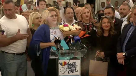 Diana Şoşoacă, delir la depunerea candidaturii: 