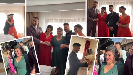 Apariție surpriză la nunta lui Iancu Sterp. Cum a reacționat mama Geta
