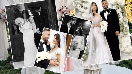 Rochia de mireasă purtată de Theo Rose, de 10 ori mai 
