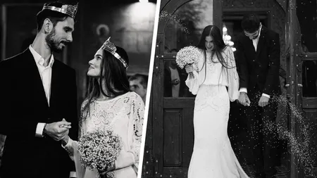 Theo Rose, primele imagini de la nunta secretă cu Anghel Damian. Cântăreața a purtat o rochie de mireasă superbă: „Așa cum am visat”