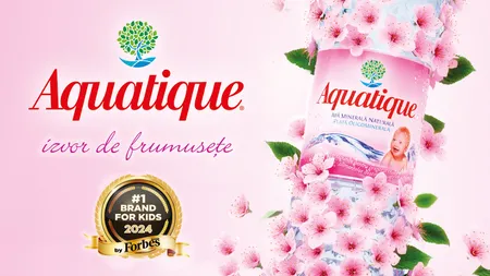 Aquatique este desemnată, din nou, Cea mai bună apă minerală plată pentru copii și Cea mai bună apă minerală plată pentru sugari