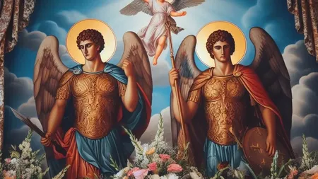 Calendar ortodox 8 noiembrie 2024. Cruce roşie, Sfinţii Mihail şi Gavril, ocrotitorii mamelor, copiilor şi celor bolnavi. Rugăciune făcătoare de minuni către Sfinţii Arhangheli
