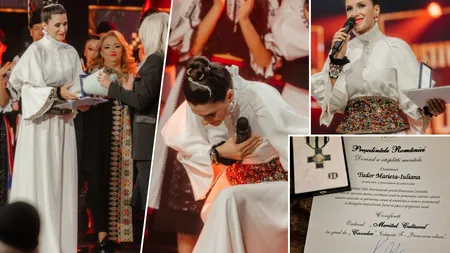 Iuliana Tudor, decorată de președintele României cu Ordinul Meritul Cultural în grad de Cavaler. Momentul decernării distincției a coincis cu împlinirea unui an de la dispariția mamei sale