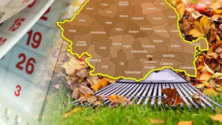 Prognoza meteo noiembrie 2024. Vin temperaturi de îngheţ, dar nu vom avea nevoie de umbrelă în următoarele săptămâni