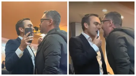 VIDEO Allen Coliban, fostul primar USR al Brașovului, s-a bătut cu deputatul AUR Dan Tănasă în sala de Consiliu. Imaginile sunt halucinante