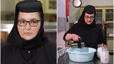 Cremă de zahăr ars ca la mănăstire. Maica Isidora de la Arnota a dezvăluit rețeta și secretele ei