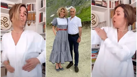 VIDEO Imagini virale cu Cristela, soția lui Călin Georgescu, în timp ce dansează și își dă palme: 