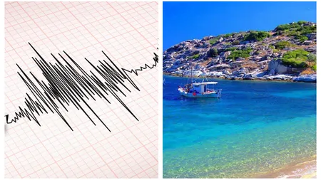 Cutremur puternic în Grecia, în insula preferată a românilor. Seism şi în Vrancea luni dimineaţă