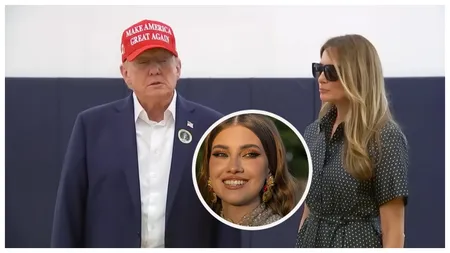 Iulia Albu a comentat ţinutele purtate de Melania şi Donald Trump în ziua alegerilor din SUA. Nu s-a putut abţine: 
