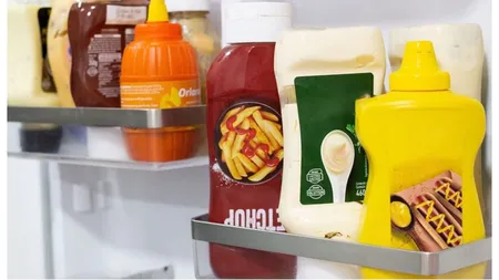 Cât timp se poate ține în frigider muștarul sau ketchup-ul după ce au fost deschise. Greșeala pe care o fac mulți români