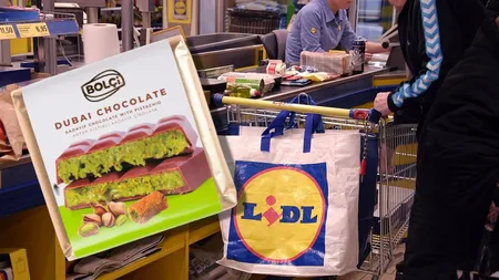 Lidl bulversează piaţa, ciocolata Dubai se vinde la preţ de dumping! 