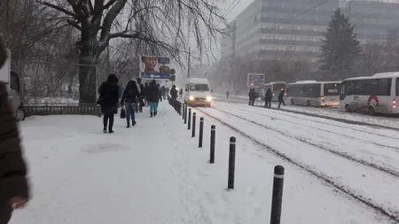 Meteorologii au actualizat prognoza meteo. Pe ce dată va ninge în București