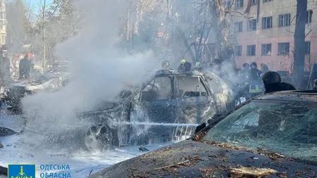 VIDEO Mai mulţi morţi şi zeci de răniţi în Odesa, luni, în urma unui atac rusesc cu rachete balistice
