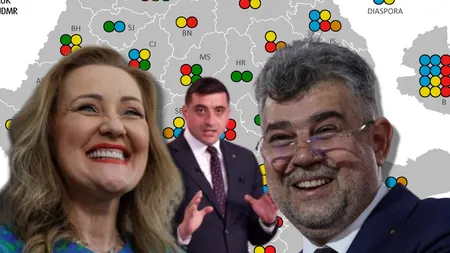 REZULTATE PARŢIALE ALEGERI PREZIDENŢIALE 2024. Un candidat vine tare pe turnantă, răsturnare de situaţie. EXIT POLL la ora 20
