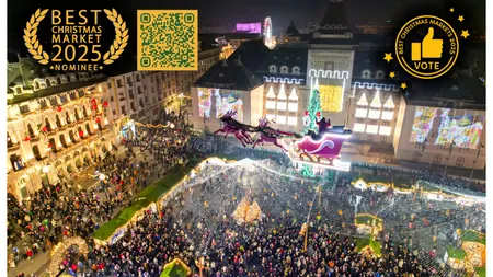 Târgul de Crăciun de la Craiova, nominalizat pentru titlul de cel mai frumos târg de Crăciun din Europa. Concurează cu Târgul de Crăciun de la Praga și cu cel de la Viena