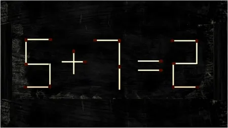 Test de inteligență. Corectați ecuația 5 + 7 = 2, mutând un singur băț de chibrit. Doar cei mai inteligenți oameni reușesc să rezolve testul în câteva secunde