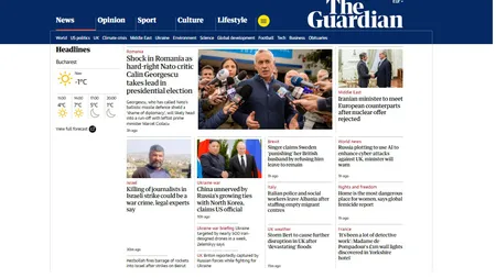 ”Șoc”, ”cutremur”. Presa internațională, șocată de rezultatul alegerilor prezidențiale din România. Agenţia rusă Ria Novosti anunţă victoria lui Călin Georgescu pe care îl numeşte 