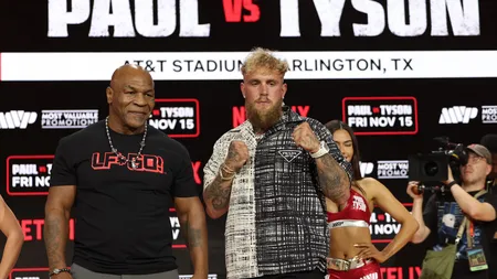 VIDEO Mike Tyson vs Jake Paul cel mai aşteptat meci de box al anului. La ce oră are loc gala şi unde poate fi văzută lupta