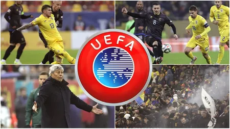 UEFA a făcut anunţul oficial după evenimentele de la meciul România - Kosovo. Sunt doi inculpaţi!