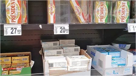 Prețul untului a atins un record istoric. Cât vor scoate românii din buzunar pentru produs în 2025