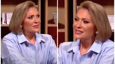 Mirela Vaida a izbucnit în lacrimi. Ce dezvăluiri a făcut vedeta despre familia ei: 