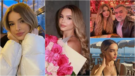 Fiica lui Leonard Doroftei a revenit în România. Cum s-a acomodat Vanessa pe plaiurile natale. 