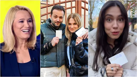Vedetele din România care au votat în primul tur al alegerilor prezidențiale. Îndemnul lansat către cetățeni