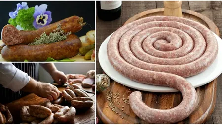 Cât usturoi se pune la cârnații de casă, de fapt. Trucul păstrat din moși strămoși pentru un gust autentic