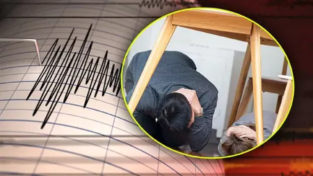 Cutremur cu magnitudine 4.5, urmat vineri de o replică de magnitudine 3.9. Populaţia este panicată