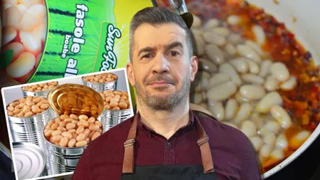 Cum alegem cea mai sănătoasă conservă de fasole boabe. Dragoș Pătraru le-a analizat pe toate și dă soluția