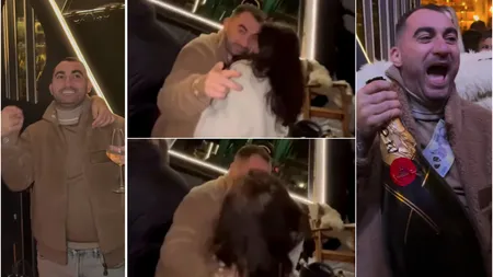 Pescobar a sărbătorit Ziua Națională cu săruturi pasionale și îmbrățișări pătimașe. Cine este tânăra care l-a făcut s-o uite pe mama copilului