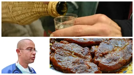 Revelion 2025. Medicul Tudor Ciuhodaru avertizează cu privire la consumul de alcool și carne. Pericolul poate fi mortal!