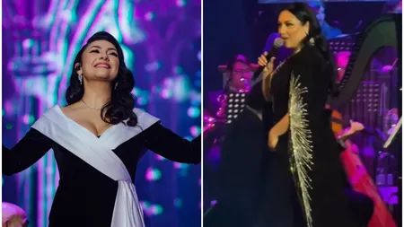 Andra, moment inedit la concertul de colinde din Bacău. Ce i s-a întâmplat vedetei când a coborât de pe scenă