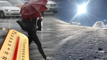 „Struțocămila” meteo care lovește România la începutul anului viitor. ANM anunță temperaturi peste limita normală în ianuarie 2025