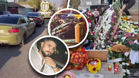 Au suspinat până și motoarele de durere! Armando, tânărul mort în accidentul din Ploiești, a fost condus pe ultimul drum cu zgomot de motoare turate la maximum