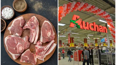 Cât costă 1 kilogram de carne de porc la Auchan. Puțină lume știe de unde provine