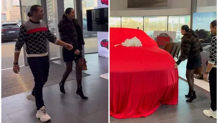 Brigitte Pastramă a primit un cadou spectaculos de Crăciun. Ce bolid de lux i-a dăruit soțul ei