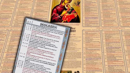 Calendar ortodox 30 decembrie 2024: Ce românce îşi serbează onomastica înainte de Revelion 2025